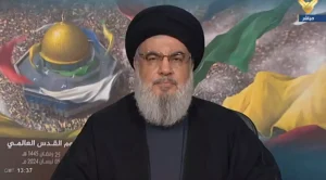 נסראללה פונה לאזרחי ישראל - שלומי אונליין