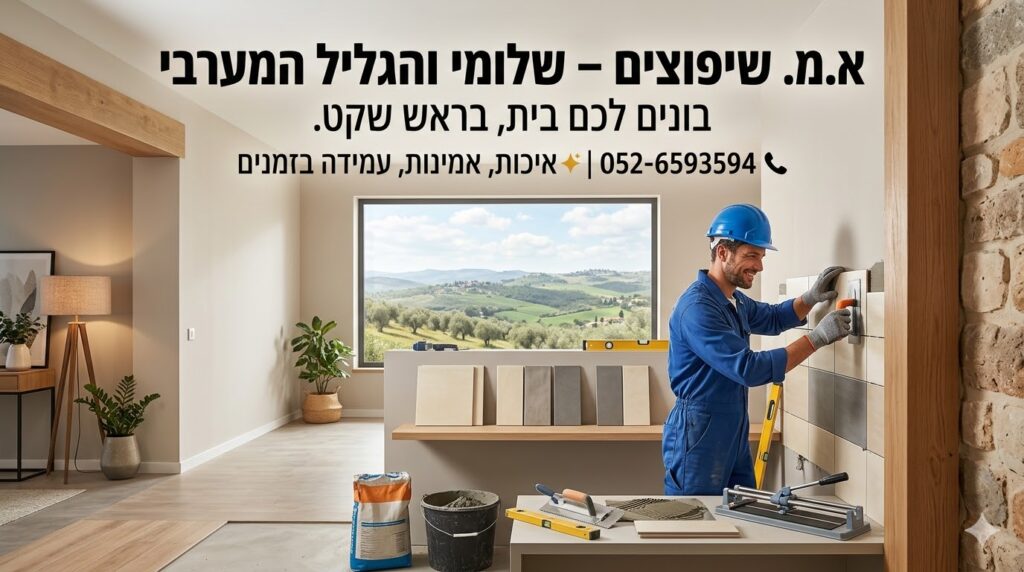 א.מ. שיפוצים – שלומי והגליל המערבי