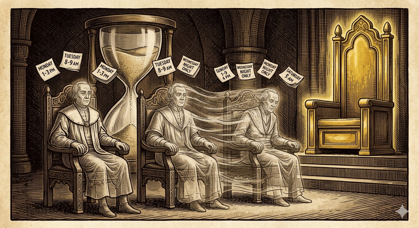 שלושה כיסאות, שש עונות