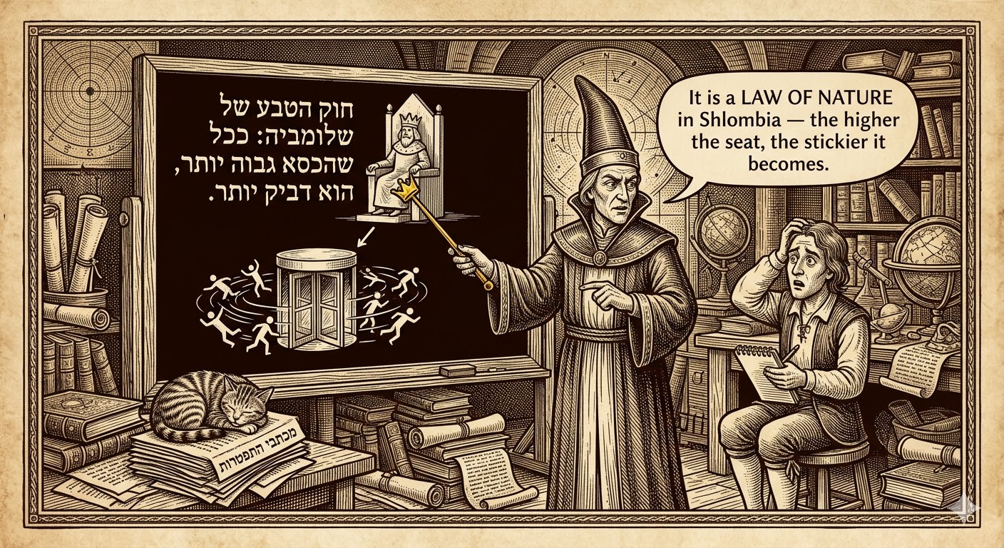 הקוסם מסביר את חוק הטבע